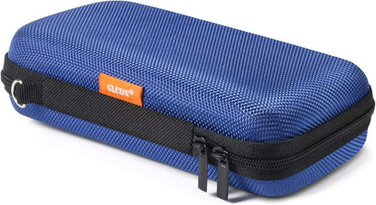 Portable Protection Hard EVA Case for External Battery, Cell Phone, GPS, Hard Drive, USB/Charging Cable, Small Carrying Bag Mesh Inner Pocket, Zipper Enclosure, Universal Travel Pouch Bag