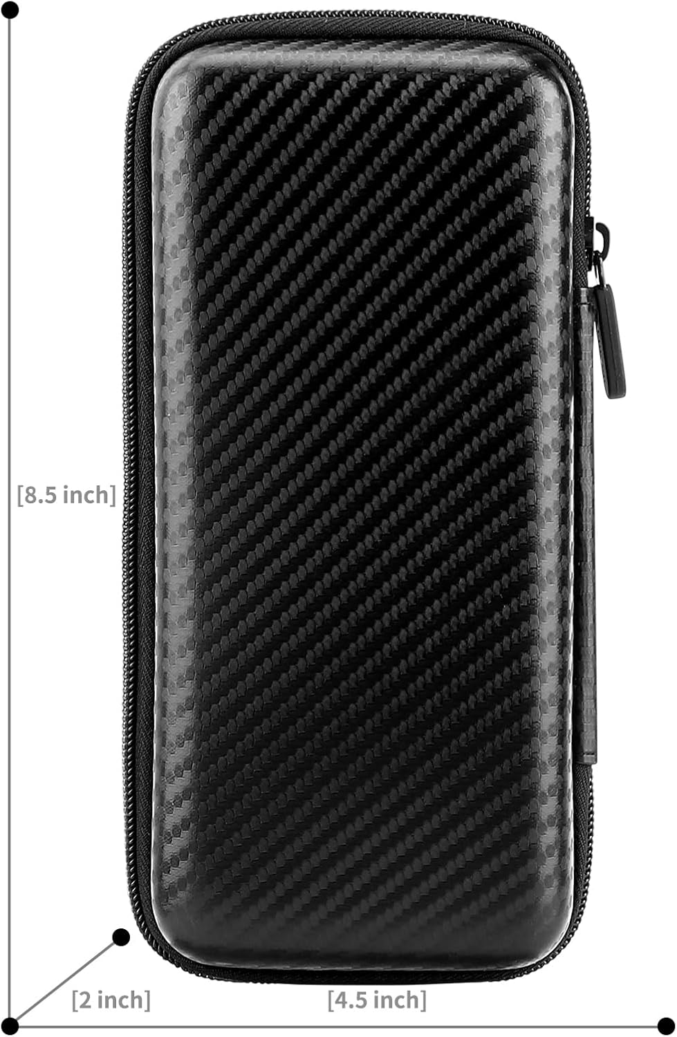 iMangoo Travel Essential Electronics Organizer Pouch Charger Case, Shockproof Dual Zipper Power Bank Cables Tech Accessories Purse, Men & Women Travel Must Have Storage Bag, 6.5x3.2x1 inch Rose Gold