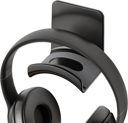 Game Headphone Stand for Desk Mini Headphone Hanger Holder with Strong Adhesive Game Headset Stand Headphone Holder-Under Desk…