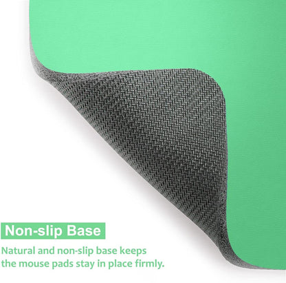 Audimi Small Mouse Pad 6 x 8 Inch, Mini Mouse Pad Thick for Laptop Wireless Mouse Home Office Travel, Portable & Washable (Black)