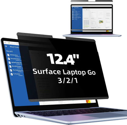 Mamol Magnetic Laptop Privacy Screen 14 inch ,16:10 Aspect Removable Anti Glare Protector Blue Light Privacy Screen Filter,Filter Shield Compatible with HP/Dell/Acer/Asus/Samsung/Lenovo/Thinkpad Envy