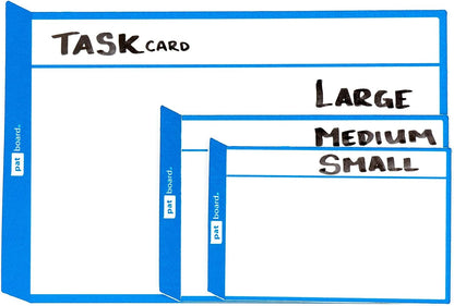PATboard Scrum Board and Kanban Board - Magnetic Task Cards - S (Small) - Set of 16 - Orange