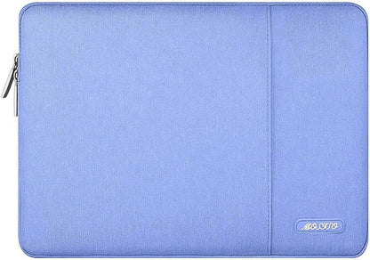 MOSISO Laptop Case 13.3 inch, 13-13.3 inch Laptop Sleeve Compatible with MacBook Air/Pro 13/Pro 14 M5 M4 M3 M2 M1, HP Dell ASUS Lenovo,Polyester Vertical Computer Sleeve Bag with Pocket, Antique Green - Colors A