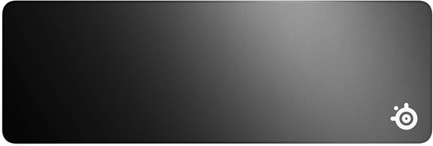 SteelSeries QcK Gaming Mouse Pad - XXL Cloth - Peak Tracking and Stability - Esports Mousepad - Never-Slip - Full Desk Coverage