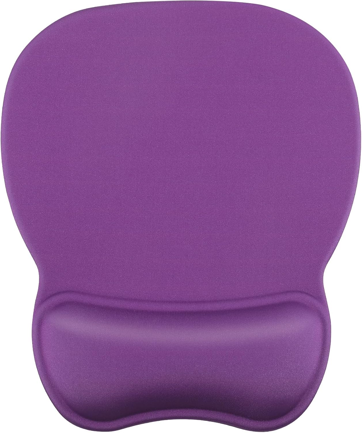 MROCO Ergonomic Mouse Pad with Gel Wrist Rest, Smooth Wrist Support Surface, Non-Slip PU Base for Pain Relief, Comfortable Mousepad for Computer, Laptop, Office & Home, 9.4 x 8.1 in, Black