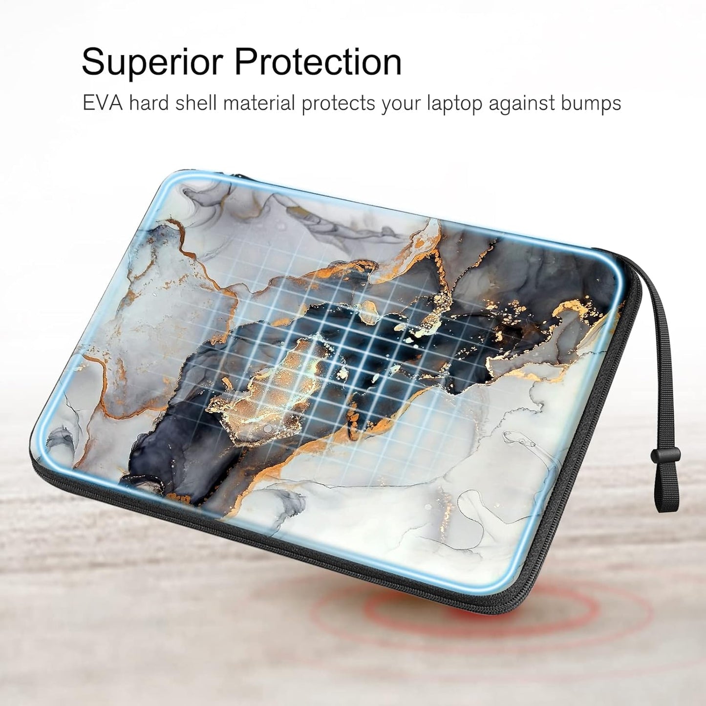 FINPAC Hard Laptop Sleeve Case for MacBook Neo A18 Pro,13 inch MacBook Air 2026 M5/M4/M3/M2/M1,14 inch MacBook Pro 2026 M5/M4/M3/M2 Pro/Max,Waterproof Case for Dell,Surface Laptop,HP,Acer,Black | Hard