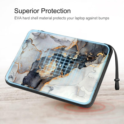 FINPAC Hard Laptop Sleeve Case for MacBook Neo A18 Pro,13 inch MacBook Air 2026 M5/M4/M3/M2/M1,14 inch MacBook Pro 2026 M5/M4/M3/M2 Pro/Max,Waterproof Case for Dell,Surface Laptop,HP,Acer,Black | Hard