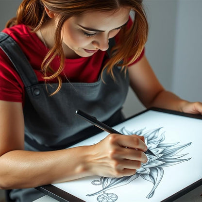 A2 Extra Large Tracing LED Light Pad for Diamond Art, Sketching, Painting - Adjustable Brightness, Sketching, Tracing - USB Powered DIY Diamond Art Light Box - No mesh No dot