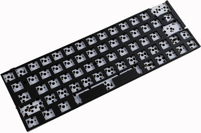 YMDK Keyboard Sound Dampening Foam 61 64 Layout 3-Piece Set Poron Silencer Pad Gasket Switches Dampener for Mechanical Keyboard