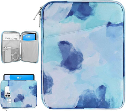 Dadanism 9-11" Tablet Sleeve Bag Carrying Case for iPad (A16) 11th Gen 11", iPad 10th Gen 10.9" Air 5/4, iPad Air M4/Pro 11", iPad 9/8/7th, Galaxy Tab A11+ Plus 11", Remarkable 2 10.3", Black