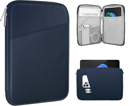 TiMOVO 9-11" Tablet Sleeve Bag for iPad 11-inch A16 2025, iPad 10.9"/10.2"| Air 11 Inch/5th/4th Gen. 10.9", Galaxy Tab A9+/A11Plus 11", Protective Bag with Pocket, Black