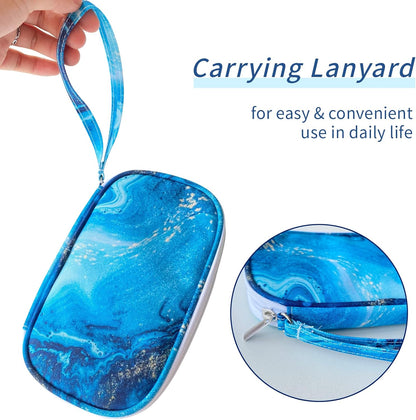 Electronics Organizer Travel Case, Cable Organizer Travel Essentials Tech Pouch,Suitable for Charger, Cable, Phone，Flash Drive,Bohemian leaves