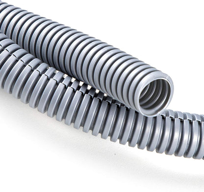ZhiYo 100 FT 1/4” Wire Loom Split Tubing Auto Wire Conduit Flexible Cover