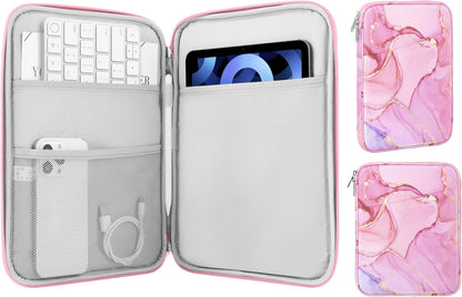 MoKo 9-11 Inch Tablet Sleeve Case, Fits New 11inch iPad Air M4/Pro M5, iPad A16 11", i-Pad 10/9/8/7th/Air 5/4th 10.9"/10.2", Tab S9/S8 11", Protective Bag Carrying Case with Pocket, Dark Gray
