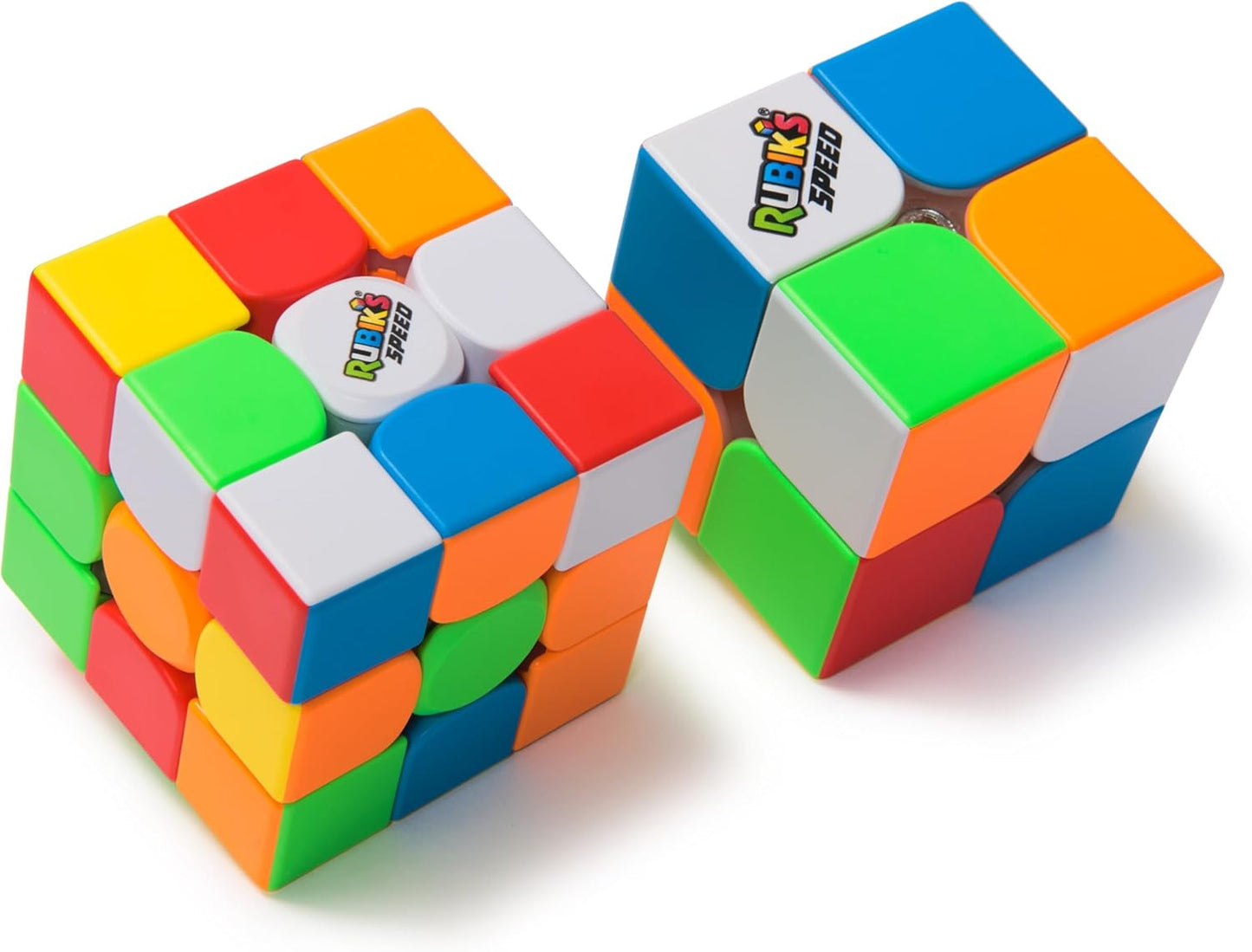 Rubik’s Cube, Timer Stand, Clear Display Device for WCA Speedcubers, Track Your Time to Solve Brain Teaser Puzzle for Adults, Problem-Solving Brain Teaser Fidget Toy for Kids, Ages 8 & Up