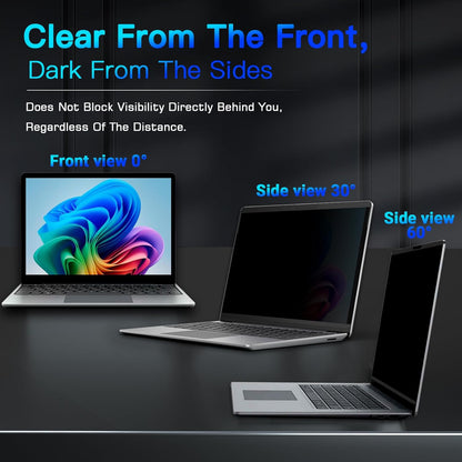 PYS Magnetic Privacy Screen for Microsoft Surface Laptop 7 13.8 Inch - Anti-Spy, Matte Finish Anti-Glare Screen Protector, Blue Light Filter, Easy Install & Detach, Scratch-Resistant