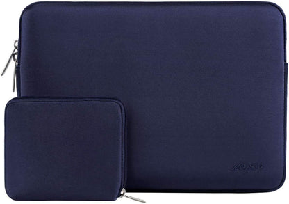 MOSISO Laptop Case 13.3 inch, 13-13.3 inch Laptop Sleeve Bag Compatible with MacBook Air/Pro 13/Pro 14 M5 M4 M3 M2 M1, HP Dell ASUS Lenovo, Neoprene Computer Sleeve Bag with Small Case, Baby Pink - Colors B
