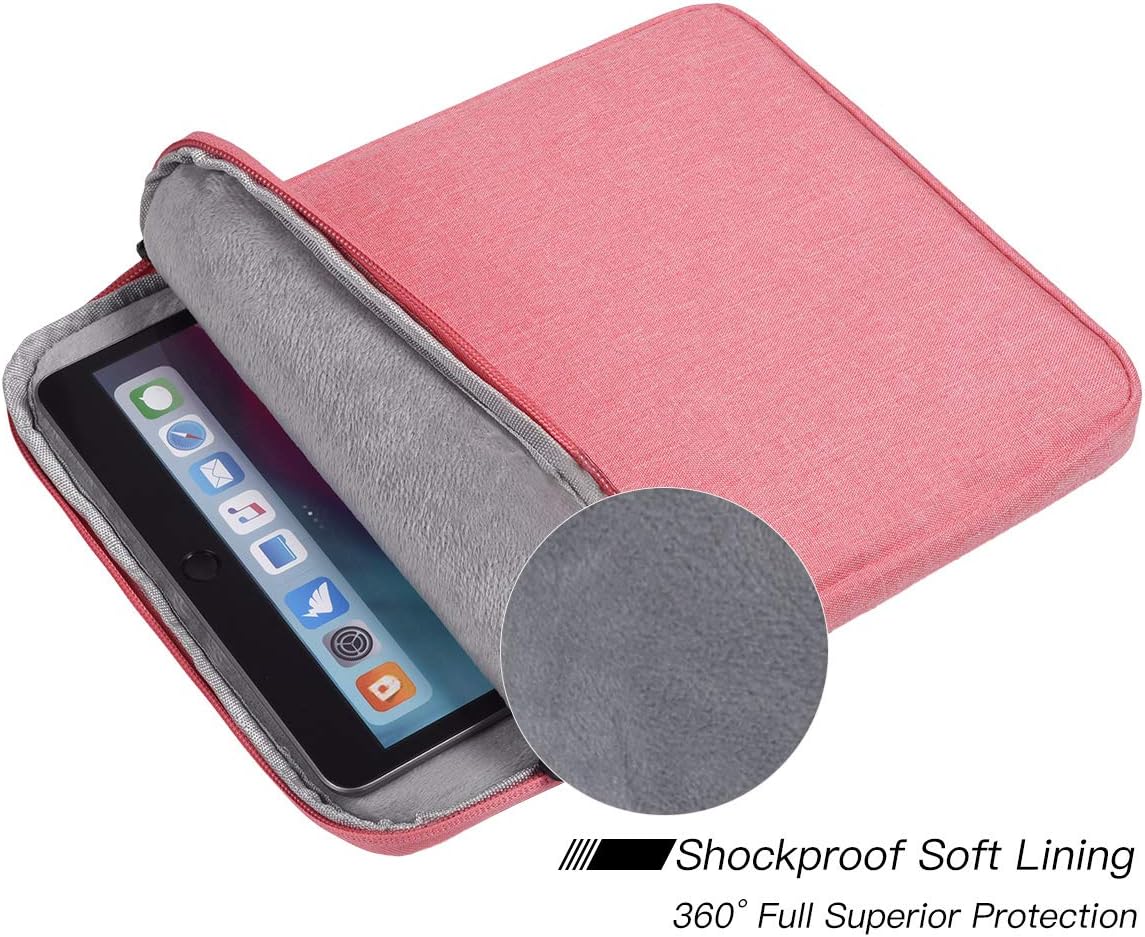 Tablet Sleeve for 2026 iPad A16, 11 inch iPad Air M4 M3 M2, Pro M5, Amazon Fire Max 11 Tablet/Kindle Fire HD 10/10 Plus, Galaxy Tab A9+ Plus Bag, Black