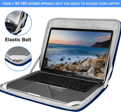 Laptop Sleeve 15.6 Inch, Durable Shockproof Protective Cover Flip Case Briefcase Carrying Computer Bag Case Compatible with 15.6 Inch HP, ASUS, Lenovo, Acer, Notebook, Computer, Black