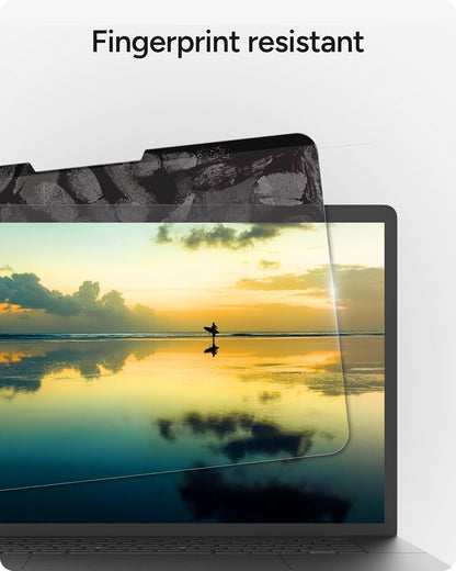 ZAGG 14-Inch Universal Laptop Privacy Filter (16:10) – Removable Magnetic 4-Way Screen Filter, Anti-Glare Matte Finish, Fingerprint Resistant, Reusable Design & Protective Sleeve