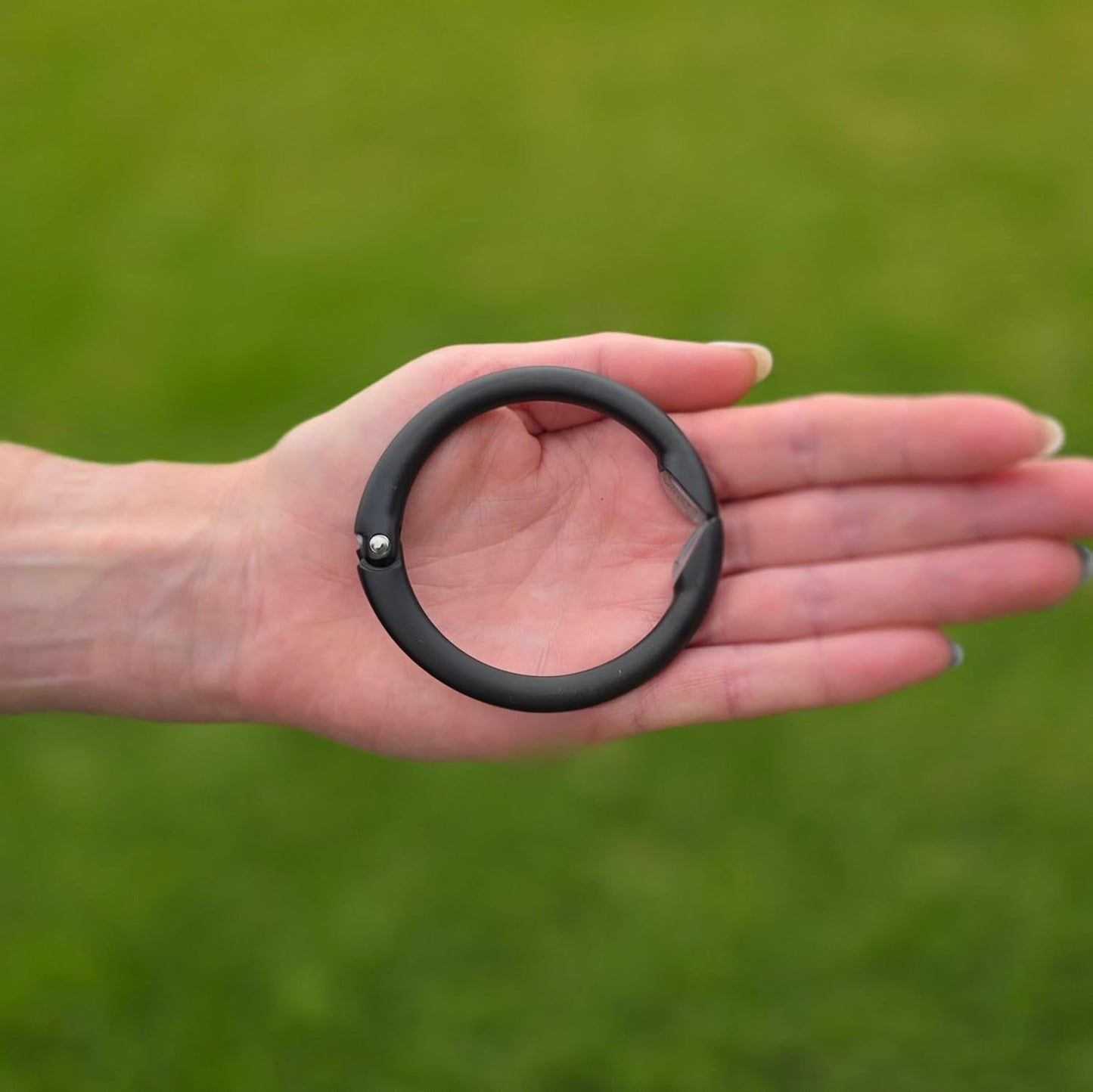 Clipa Bag Hanger - The Ring that Opens Into a Hook, Closes Automatically | Hangs Almost Anywhere in Just 1/2" of Space | Holds 33 lbs | 9 Styles | 3 yr Warranty