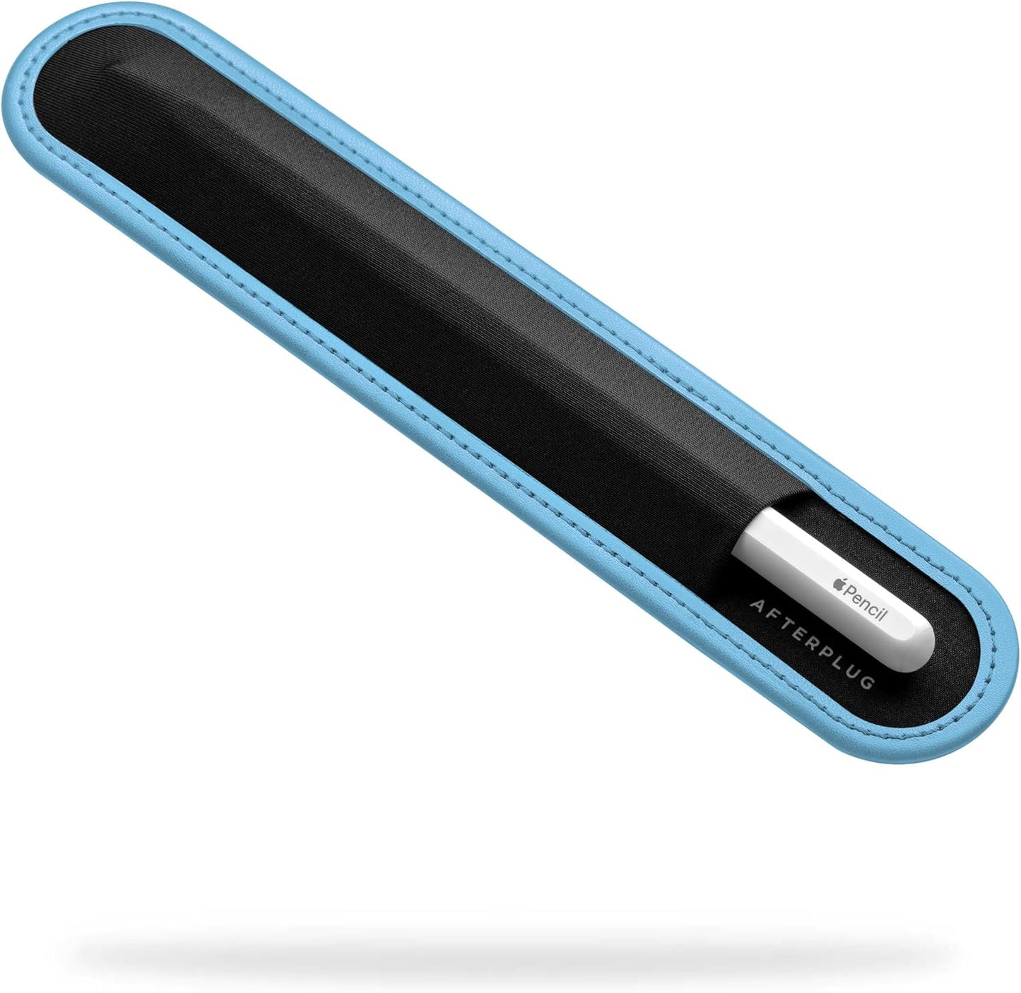 Stylus Holder for Apple Pencil 1st & 2nd, USB-C, Pro, and Slim Stylus – Rip-Resistant Elastic Sleeve, Microfiber Base, and 3M Adhesive for Attaching to iPad & Tablet Cases, Black