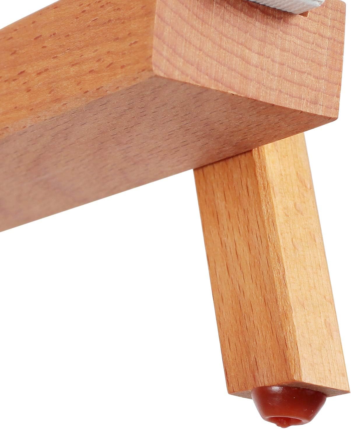Falling in Art Beechwood 25" Tabletop Easel Display Stand for Painting - Holding Canvas Up to 22 1/2 Inches High, A-Frame Artist Tripod with Rubber Feet, Portable Photo and Sign Holder
