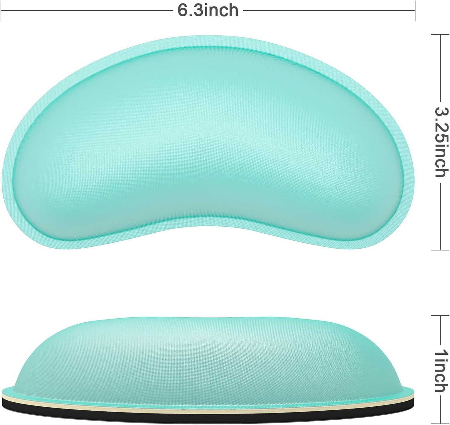 Dapesuom Enlarge Keyboard Wrist Rest, Memory Foam Keyboard Wrist Cushion for Computer Desk Mats Support, Pain Relief Ergonomic Mouse Pad Rests with Non-Slip Base for Gaming, Laptop, Radiant Orchid