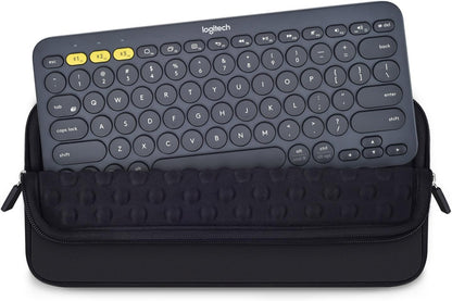 imComor Keyboard Sleeve Case for Logitech MX Keys Mini Minimalist Illuminated Keyboard, Wireless Travel Shockproof Protective Neoprene Bag, Black