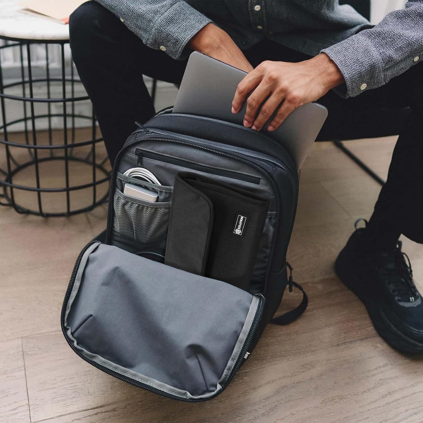 Travel Case for Apple Accessories - Compatible with Magic Keyboard, Trackpad, Mouse - Sleeve Case (Black)