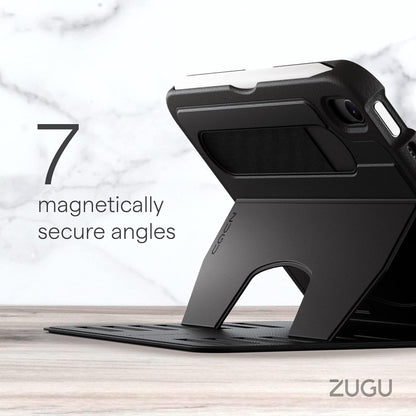 Zugu Case for 2024 iPad mini 7 & 2021 iPad mini 6, Slim Protective Case, Apple Pencil Pocket, 5 ft. Drop Protection, Secure 7 Angle Magnetic Stand, Sleep/Wake Cover (A17 Pro, A2567, A2568, A2569)