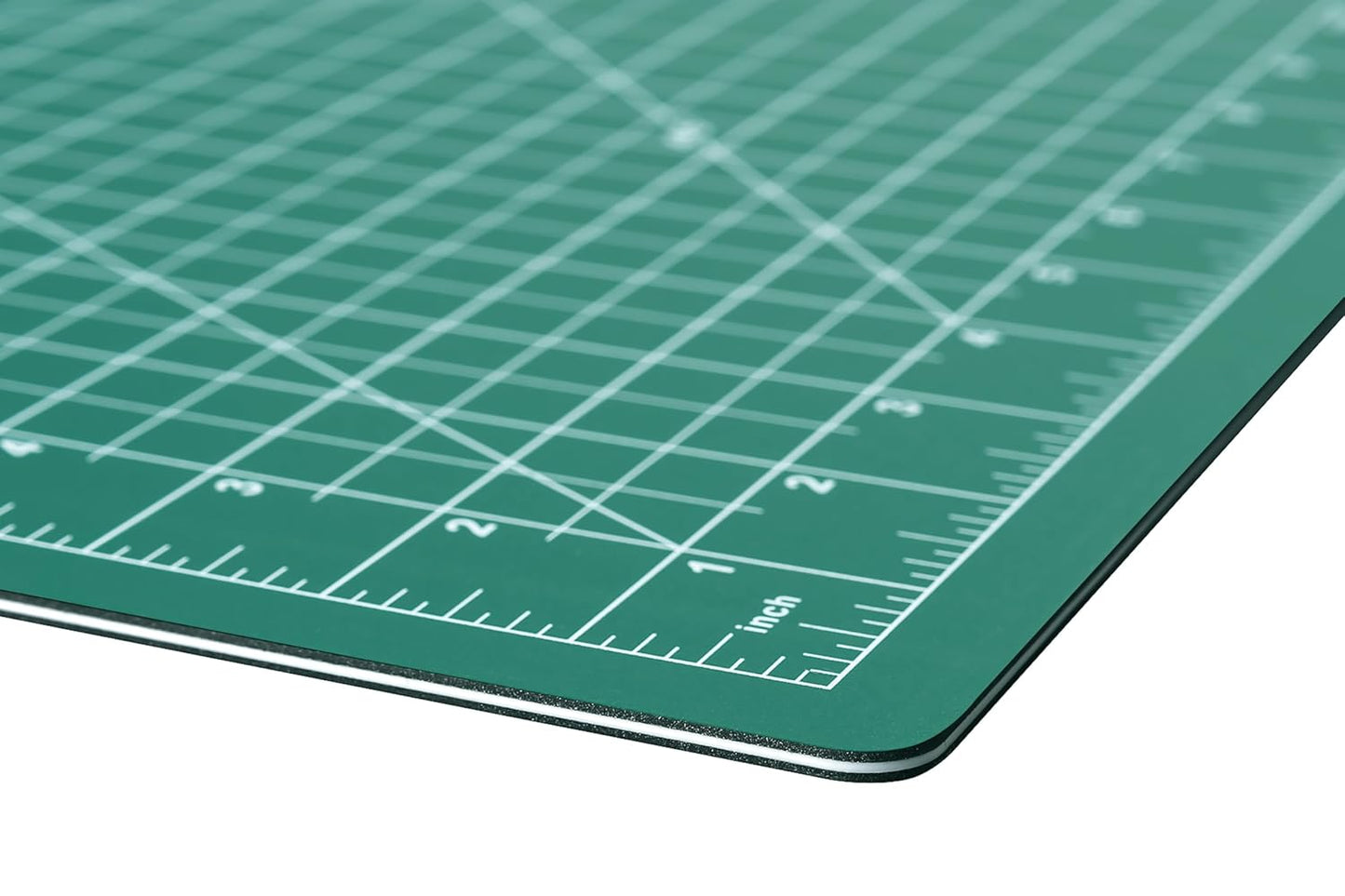 Dahle Vantage 10670 Premium Self-Healing Cutting Mat, 9"x12", 1/2" Grid, 5 Layers for Max Healing, Perfect for Crafts & Sewing, Black