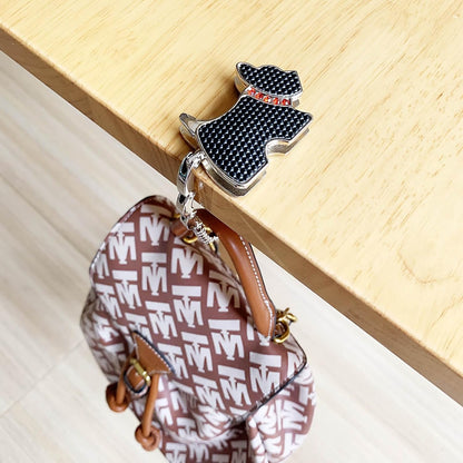 KSMD Purse Hooks for Table & Bars, Portable Handbag Holder - Foldable Table Hook Hanger
