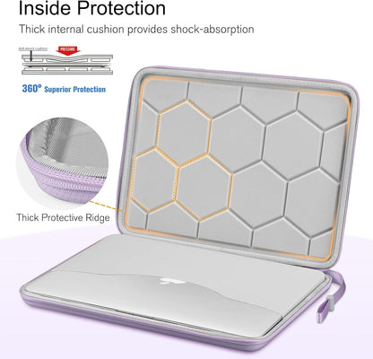 FINPAC Hard Laptop Sleeve Case for MacBook Neo A18 Pro,13 inch MacBook Air 2026 M5/M4/M3/M2/M1,14 inch MacBook Pro 2026 M5/M4/M3/M2 Pro/Max,Waterproof Case for Dell,Surface Laptop,HP,Acer,Black | Hard