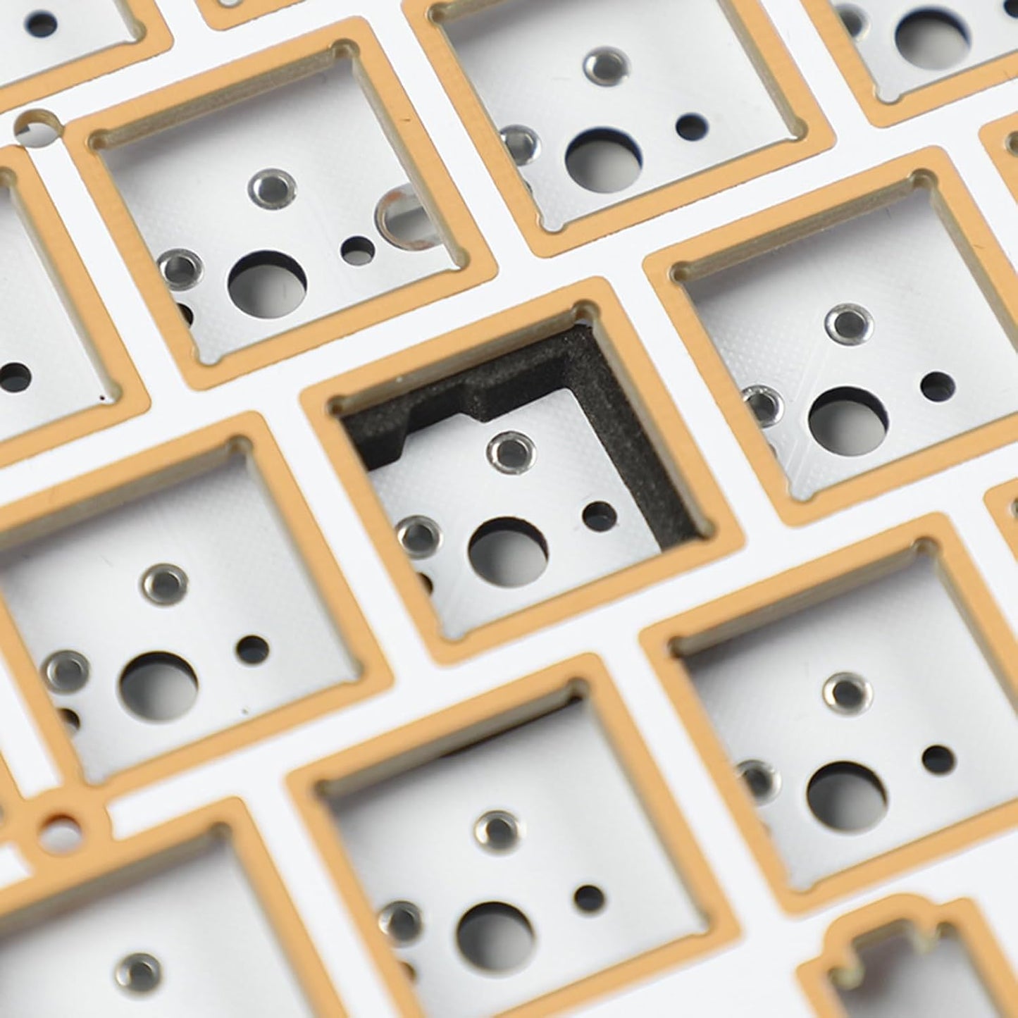 120PCS Keyboard Switches Sound Dampeners Sheet Shaft Silencers Foam Pads for Mechanical Keyboard Switches Circuit Board