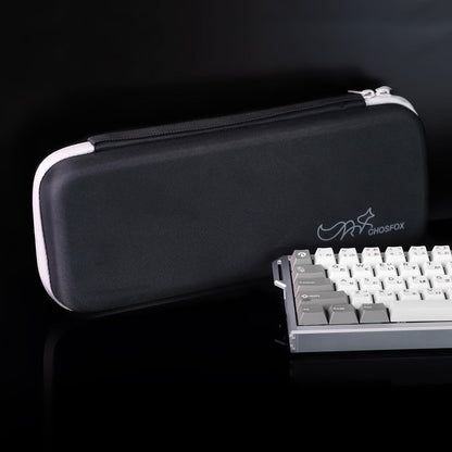 Chos 15.1x6.5-inch Black Keyboard Sleeve Wireless Keyboard Case Sleeve for Mechanical and Standard Keyboards Has Extra Pocket