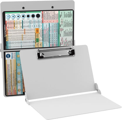 Foldable Clipboard by WhiteCoat Clipboard- Lilac - Nursing Edition Aluminum