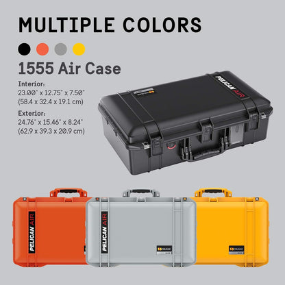 Pelican Electronic Organizer Travel Case - Portable Storage Bag with Multiple Storage Mesh Pockets for Cables, Chargers, Power Bank, AirPods - Black