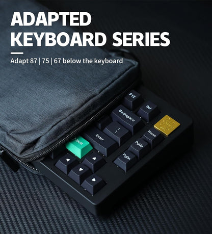 Chos 15.1x6.5-inch Black Keyboard Sleeve Wireless Keyboard Case Sleeve for Mechanical and Standard Keyboards Has Extra Pocket