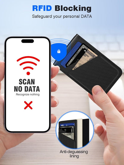 TopMade for Magsafe Wallet, Works with Apple Find My, Strongest Magnetic Wallet for iPhone 17/16/15/14/13/12 Series, Leather Magnetic Card Holder with Tracker, 7 Cards Holder, RFID Blocking, Black