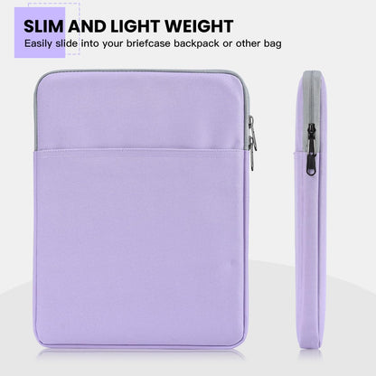 Tablet Sleeve for 2026 iPad A16, 11 inch iPad Air M4 M3 M2, Pro M5, Amazon Fire Max 11 Tablet/Kindle Fire HD 10/10 Plus, Galaxy Tab A9+ Plus Bag, Black