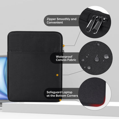 Tablet Sleeve for 2026 iPad A16, 11 inch iPad Air M4 M3 M2, Pro M5, Amazon Fire Max 11 Tablet/Kindle Fire HD 10/10 Plus, Galaxy Tab A9+ Plus Bag, Black