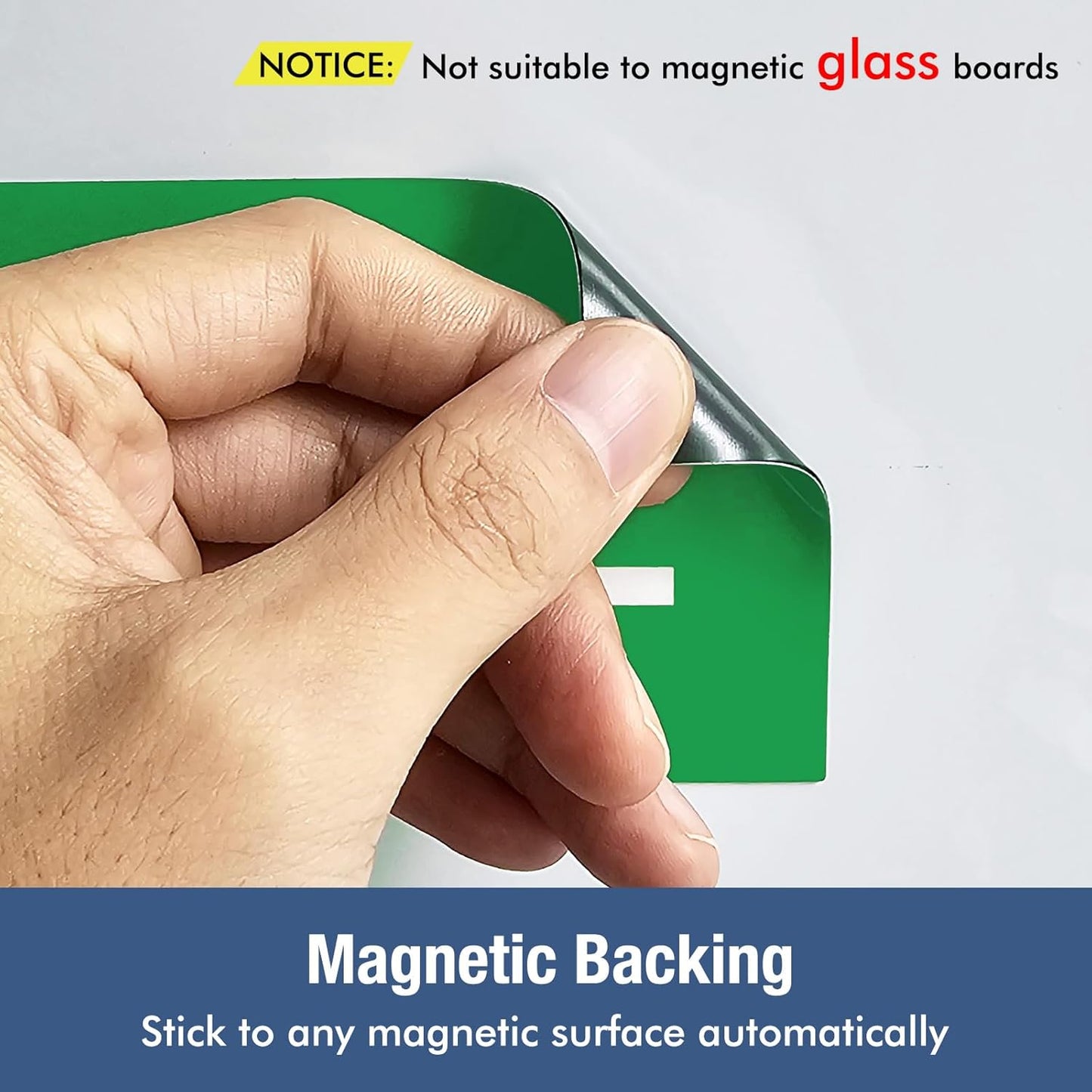 HOMiDEK Magnetic Kanban Board Scrum Card, 5x3 Dry Erase Magnet Label, Reusable Planning Card Agile Board Kit for Whiteboard, Metal Board or Any Magnet Friendly Surface - 4 Markers Included