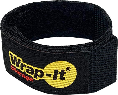 Quick-Straps by Wrap-It Storage - Assorted 20-Pack Black - Hook and Loop Hose and Cable Organizers