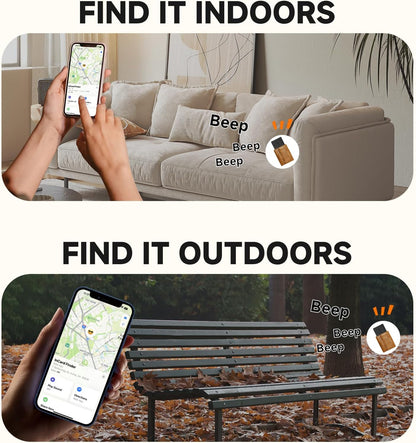 [2025 New, Designed in California] Wallet Tracker, Up to 5-Year Battery Life, Certifed by Apple Find My & Google's Find Hub (Find My Device), Item Locator, Card Holder Tracker, Bags, Android Tracker