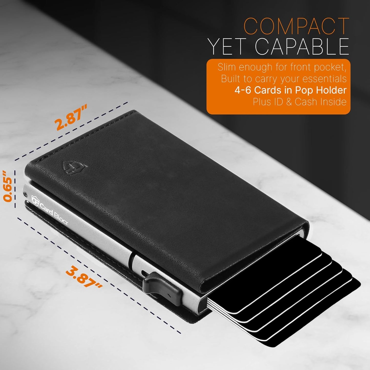 Conceal Plus Wallet Finder Slim Tracker, 5-Year Battery Life - Never Needs Charging, Track Wallet, Backpack, Luggage and More, Works with Apple Find My iOS Only (Android Not Supported)