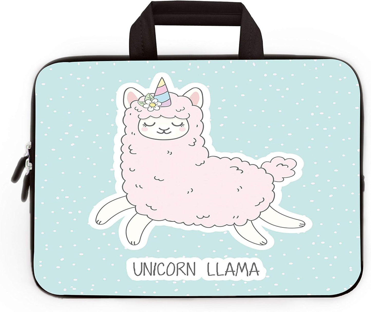 Universal 7~9 inch Kids Tablet Portable Neoprene Zipper Carrying Sleeve Case Bag Fits 7" 8" 8.5" 8.9" 9" iPad Mini 5 4 3 2 1, Galaxy Tab A 8.0 (Rocket)