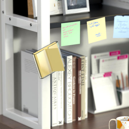 Sticky Note Dispenser, Magnetic Sticky Note Holder for Post It Notes, 3 x 3 Inch Sticky Note Organizer for Office Home Classroom, Black