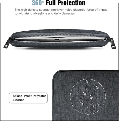 TiMOVO 9-11" Tablet Sleeve Bag for iPad 11-inch A16 2025, iPad 10.9"/10.2"| Air 11 Inch/5th/4th Gen. 10.9", Galaxy Tab A9+/A11Plus 11", Protective Bag Fit Smart Keyboard, Dusty Blue