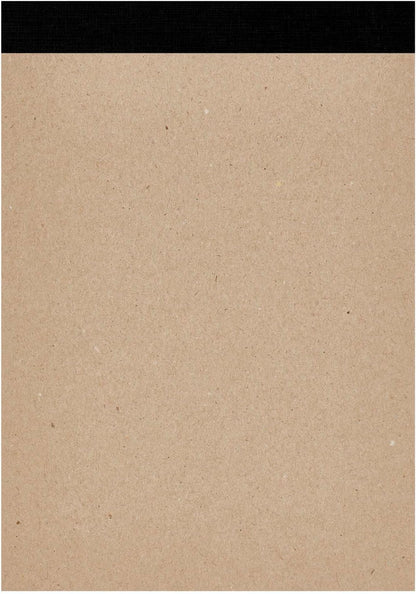 Maruman Mnemosyne Lined Notebook- Vertical A5, 5.83" x 8.27", 70 Sheets / 140 Pages, 7mm College Ruled With Center Line Journal, Perforated Pages & Wire-Bound to Lay Flat, Black, Made in Japan - Colors B